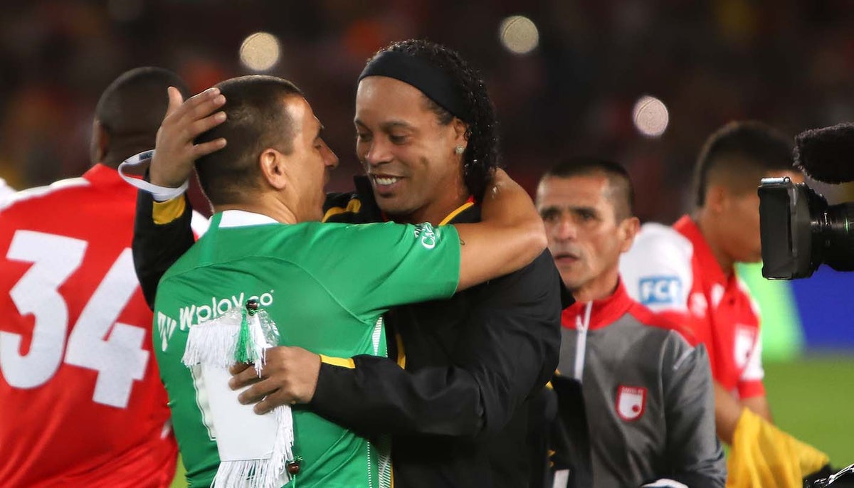Ronaldinho en Colombia