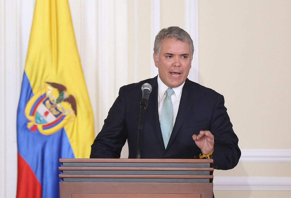 Iván Duque, presidente de Colombia