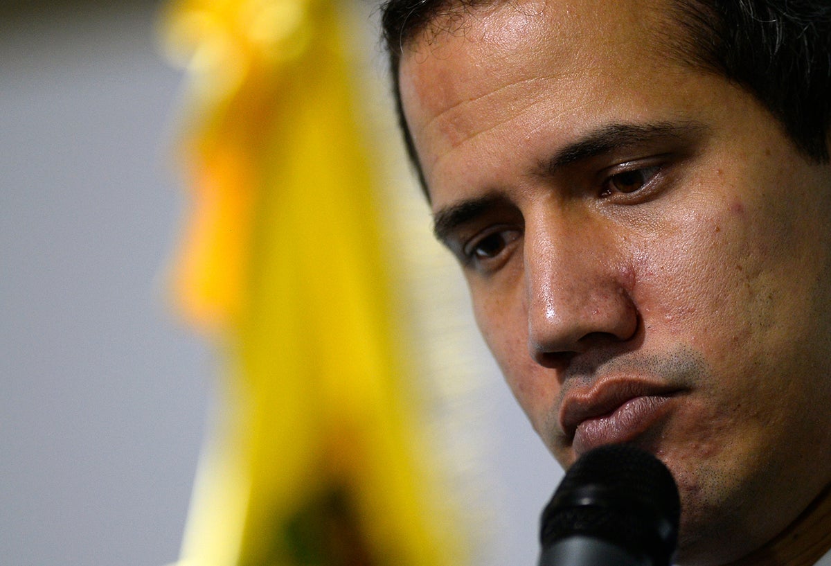 Juan Guaidó, presidente de la Asamblea Nacional de Venezuela