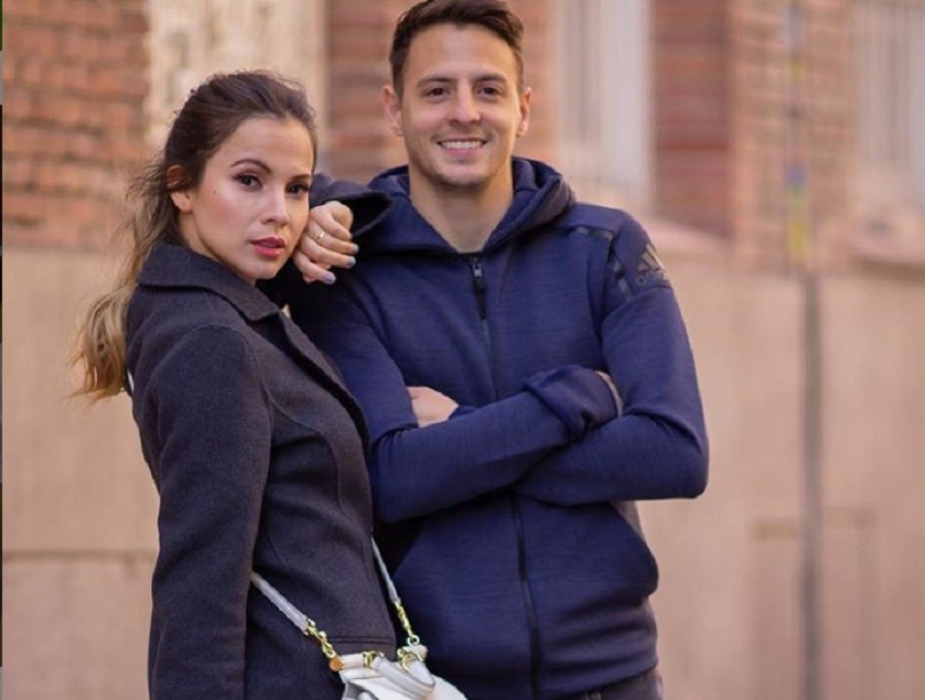 Santiago Arias y Karin Jiménez