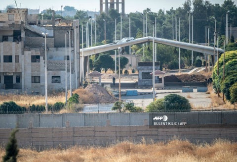 Frontera entre Turquía y Siria