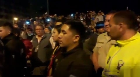 También fueron liberados periodistas