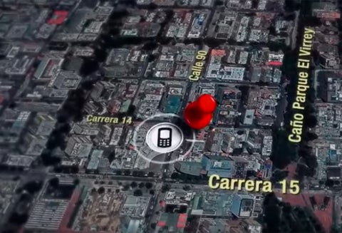 El lugar desde donde salieron las llamadas del celular de Luis Andrés Colmenares