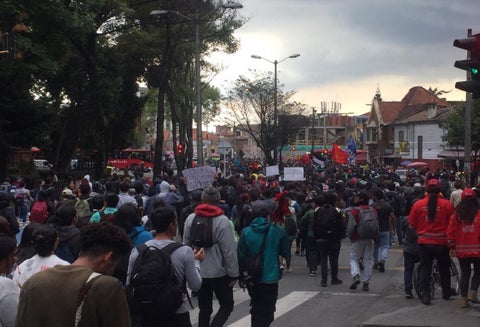 Marcha de estudiantes
