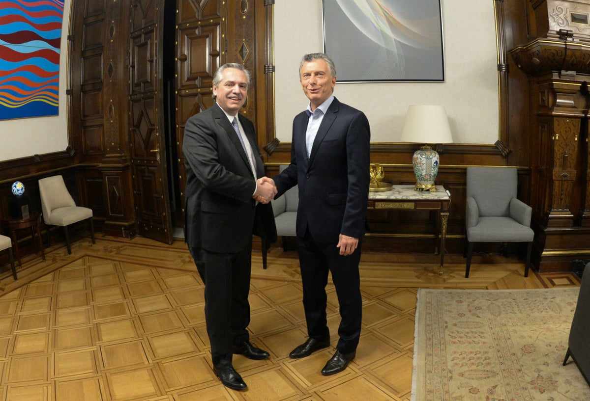 Mauricio Macri se reunión con Alberto Fernández tras elecciones presidenciales