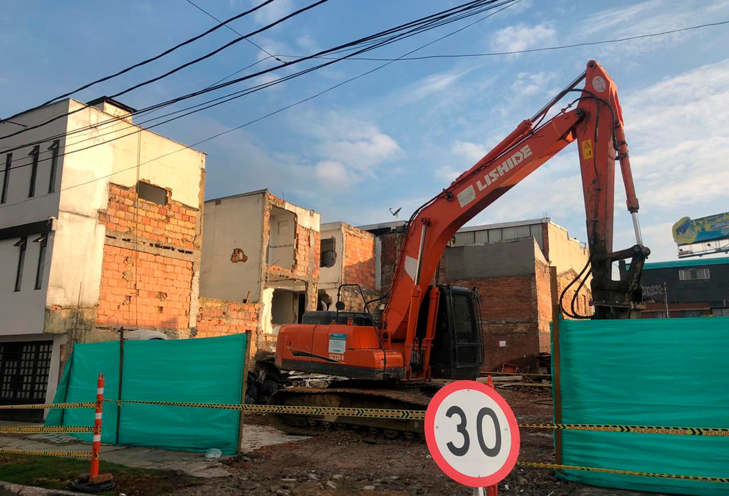 Las obras demolidas para darle paso al Metro de Bogotá