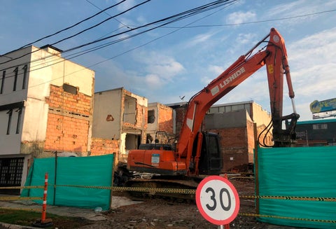 Las obras demolidas para darle paso al Metro de Bogotá