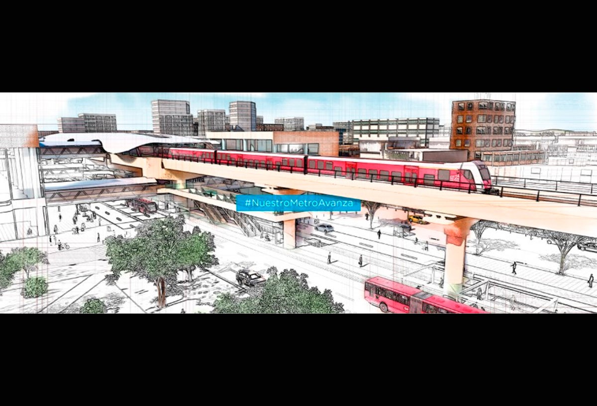 El Metro de Bogotá, en diseño de la Alcaldía de Bogotá
