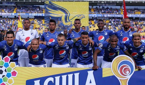 Millonarios, equipo formado
