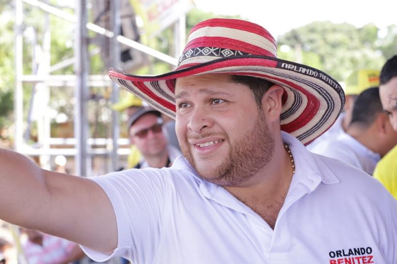 Orlando Benítez, aspira por el Partido Liberal