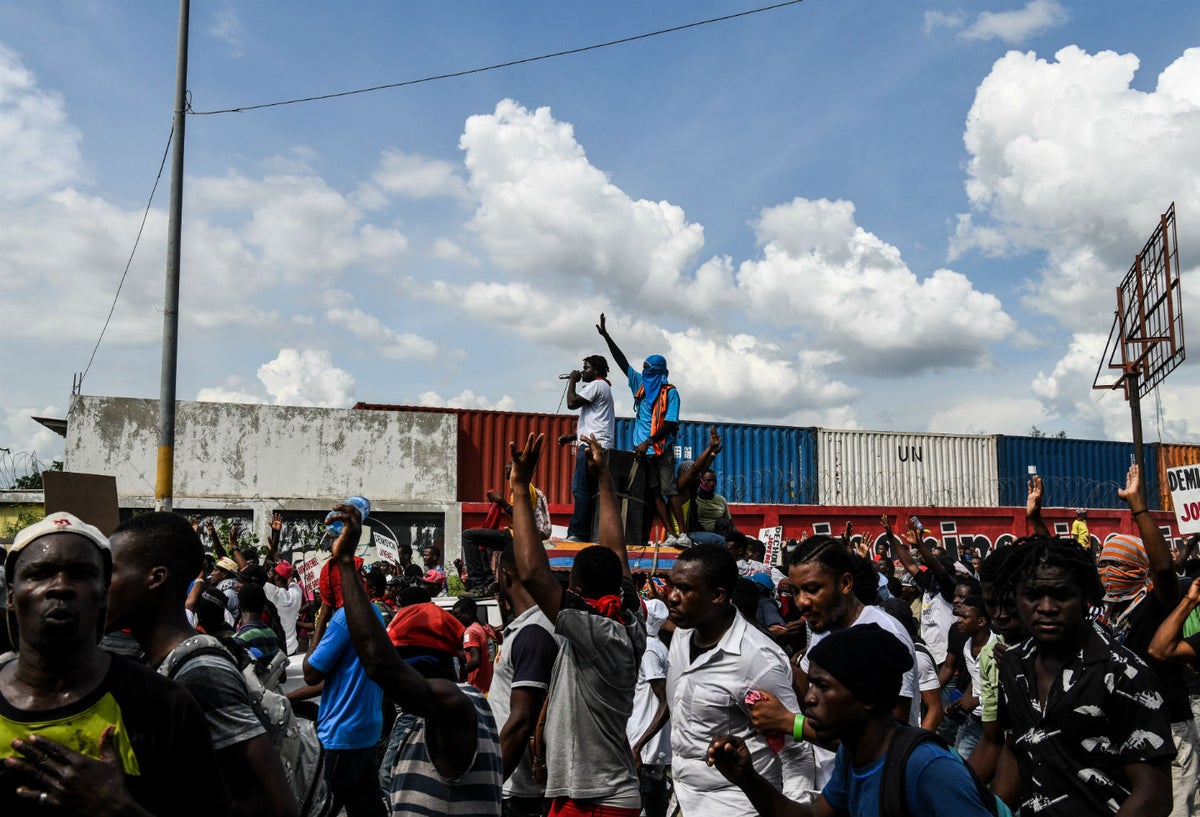 Protestas en Haití
