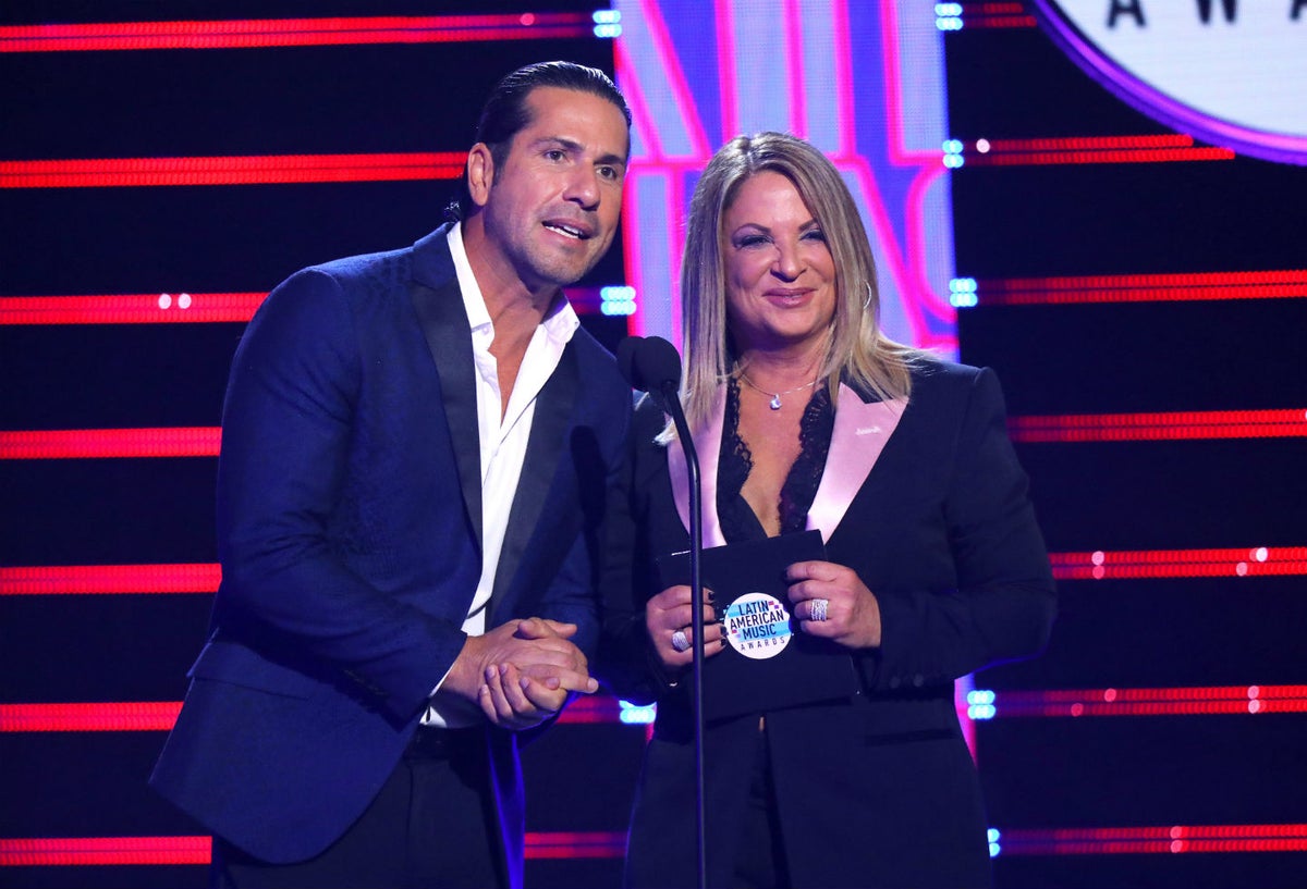Gregorio Pernia y Ana María Polo en los LatinAmas 2019