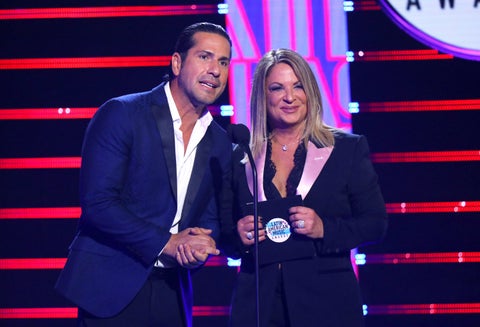 Gregorio Pernia y Ana María Polo en los LatinAmas 2019