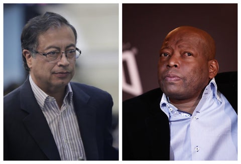 Gustavo Petro se enfrentó contra el Tino Asprilla