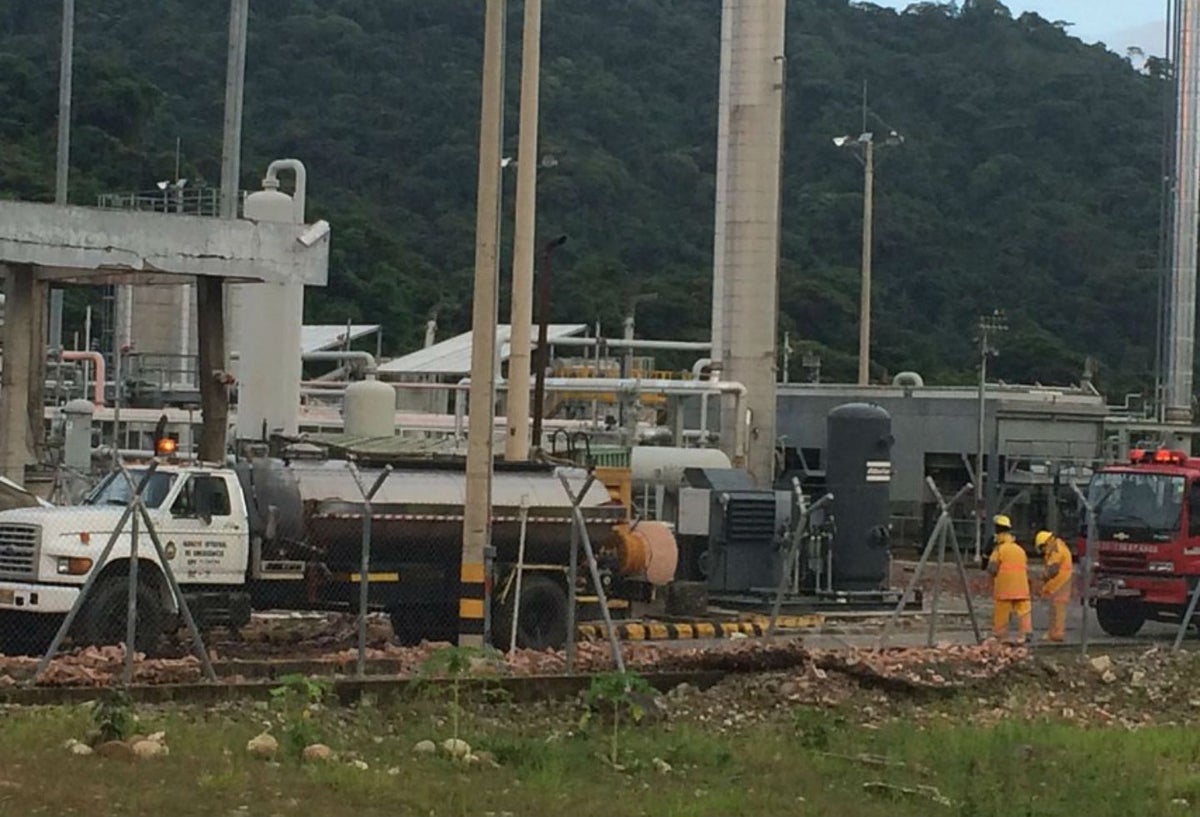 Planta de gas