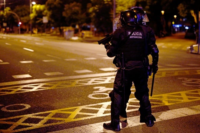 Policía de España.