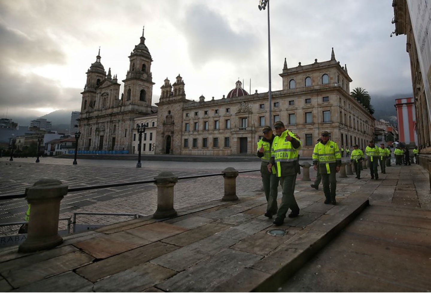 Policías garantizan seguridad en elecciones