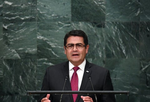 Presidente de Honduras, Juan orlando Hernández