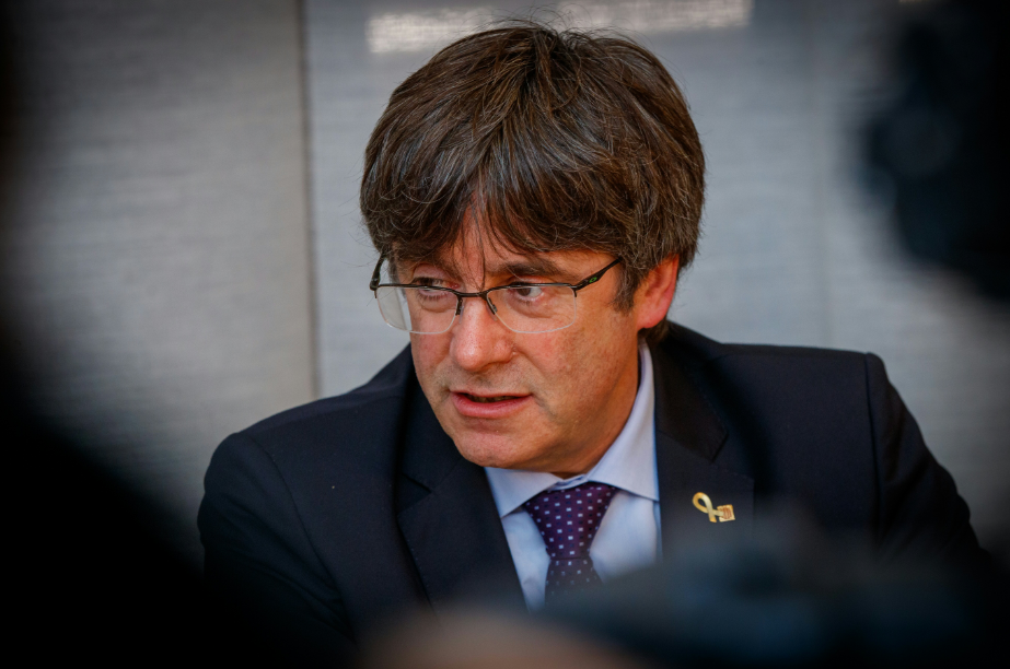 Carles Puigdemont, expresidente de Cataluña
