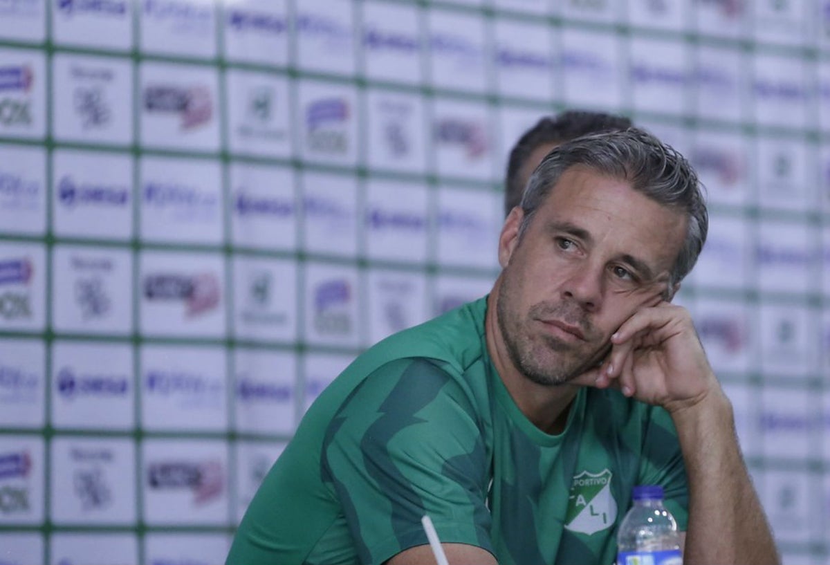 Lucas Pusineri, técnico del Deportivo Cali