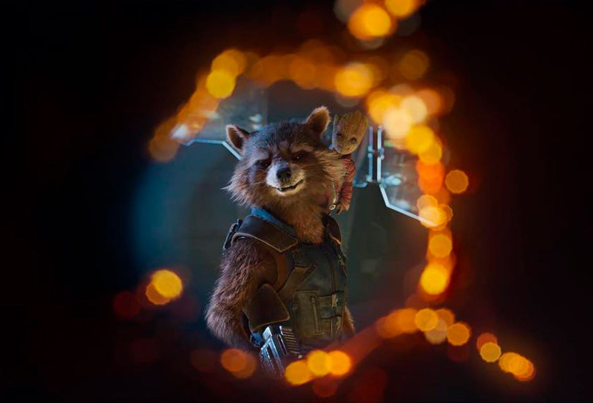 Rocket Racoon, integrante de los Guardianes de la Galaxia