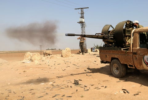 Ataque turco a ciudad Ras al-Ain