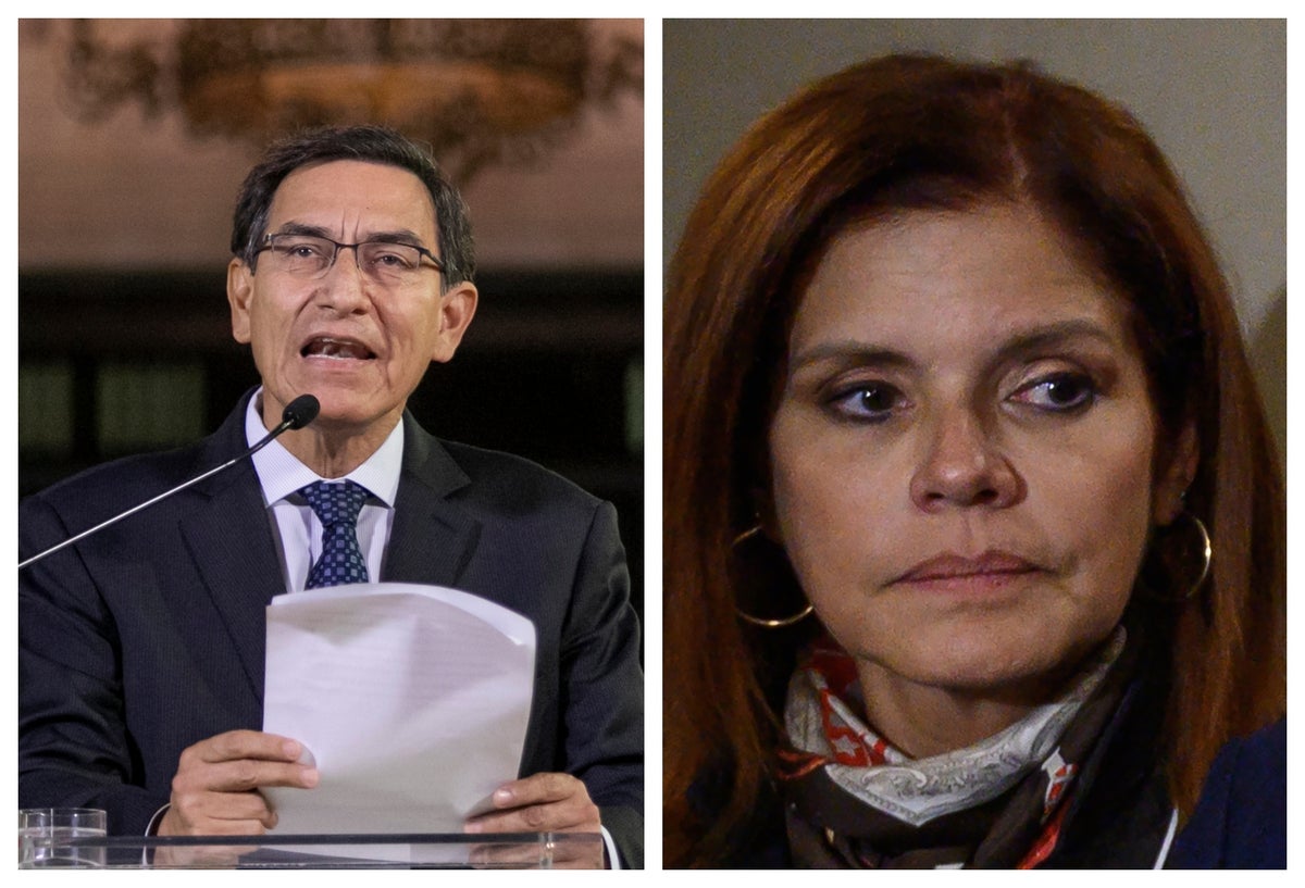 Martín Vizcarra y Mercedes Aráoz