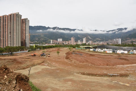 Central Park en Bello, Norte del Valle de Aburrá.