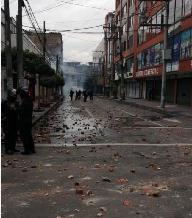Desmanes en San Andresito