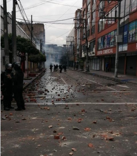 Desmanes en San Andresito