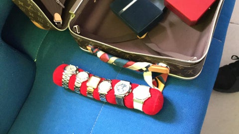 Joyas encontradas en las propiedades de Aida Merlano