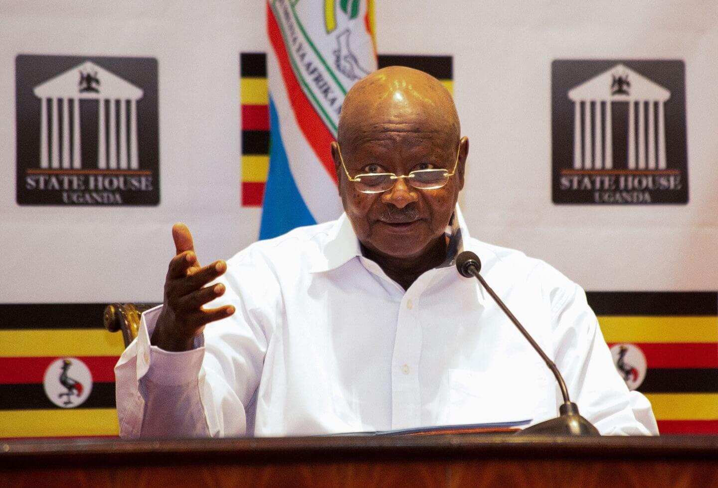 Yoweri Museveni, presidente de Uganda