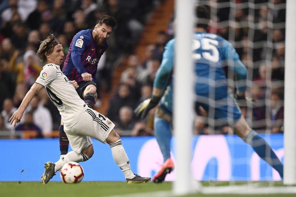 Barcelona vs Real Madrid, liga española