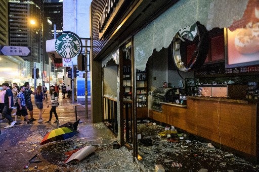 hong kong manifestaciones