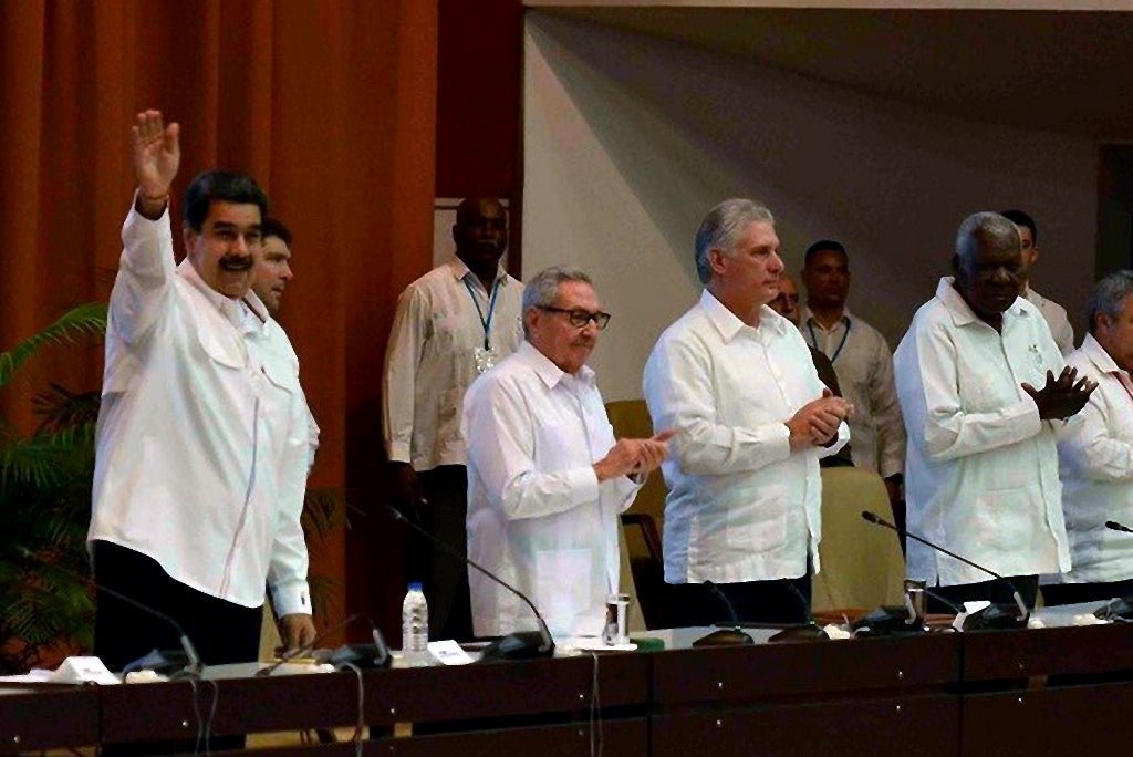 Nicolás Maduro en Cuba