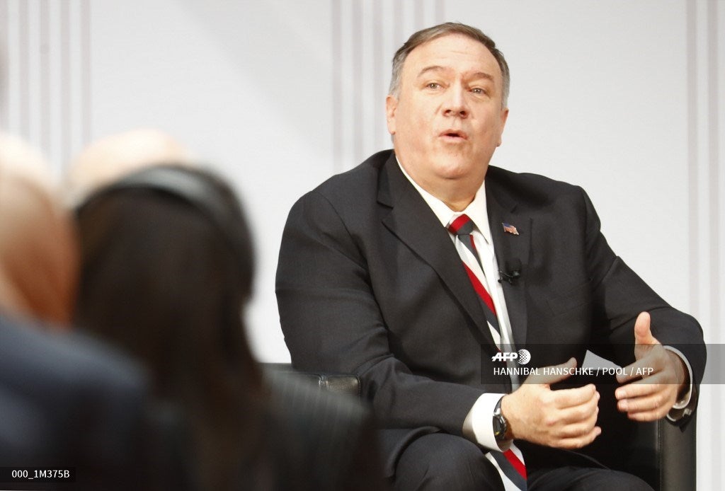 Mike Pompeo, secretario de Estado de EE.UU.