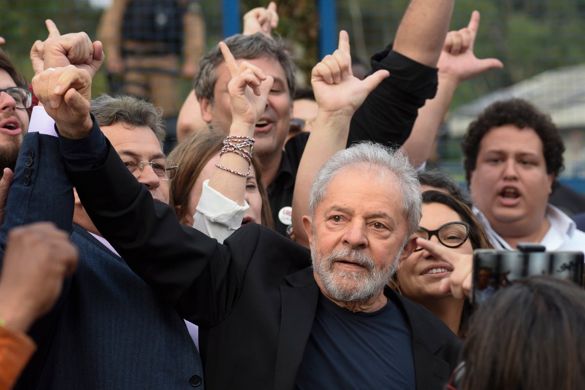 Lula da Silva en libertad