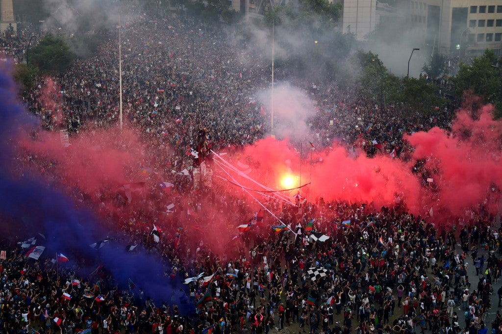 Protestas en Chile