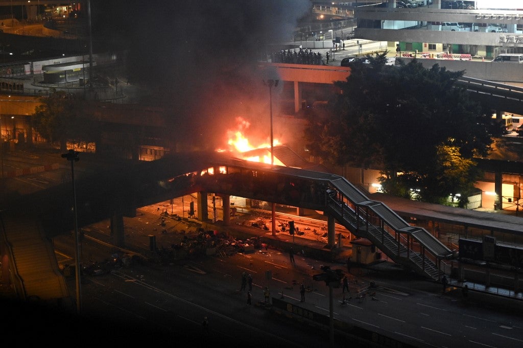 Protestas en Hong Kong
