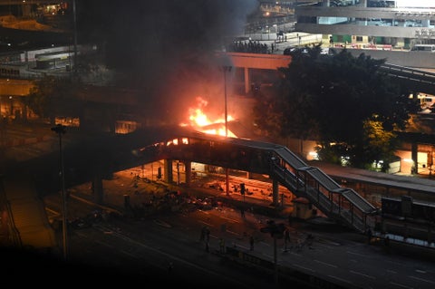 Protestas en Hong Kong