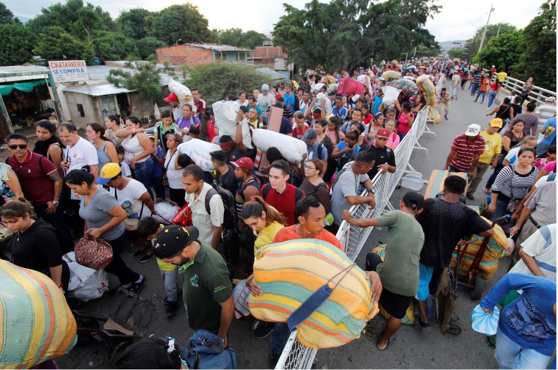 Frontera entre Colombia y Venezuela