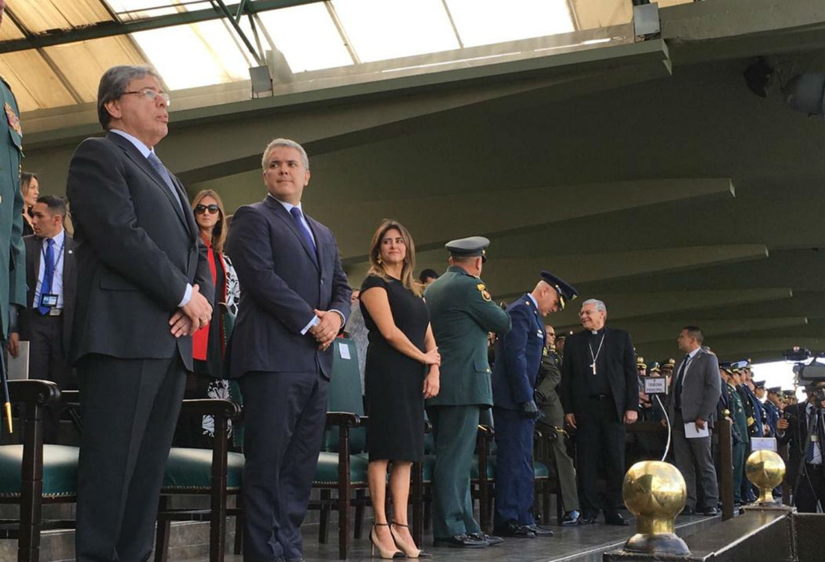 Ceremonia oficial de posesión de Carlos Holmes Trujillo como nuevo Mindefensa
