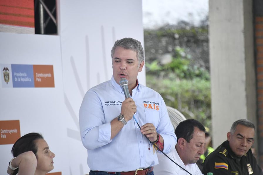 Algunos quieren exacerbar odios y no concordia: Duque sobre turbulencias sociales - La FM
