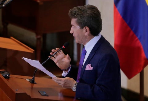 Gobernador de Antioquia, Luis Pérez Gutiérrez.