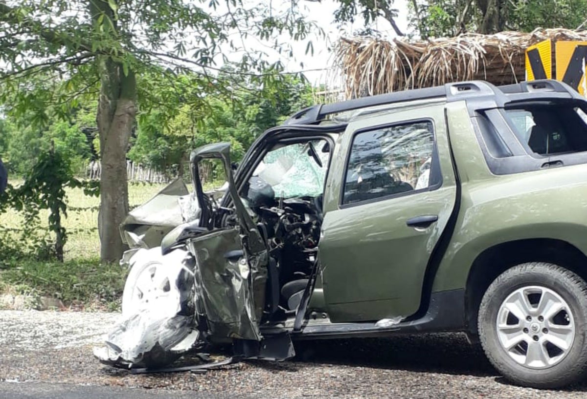 Accidente del padre de Claudia Bahamón, Germán Bahamón
