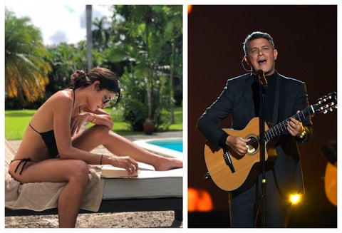 Alejandro Sanz y Rachel Valdés