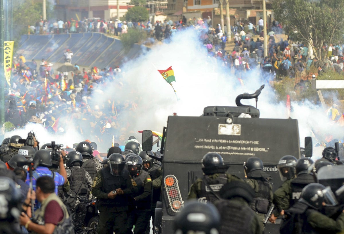 Enfrentamientos en Bolivia