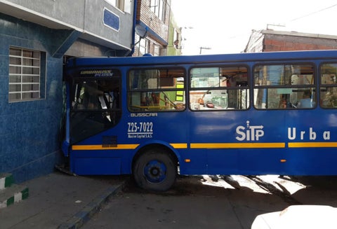Accidente de bus del Sitp