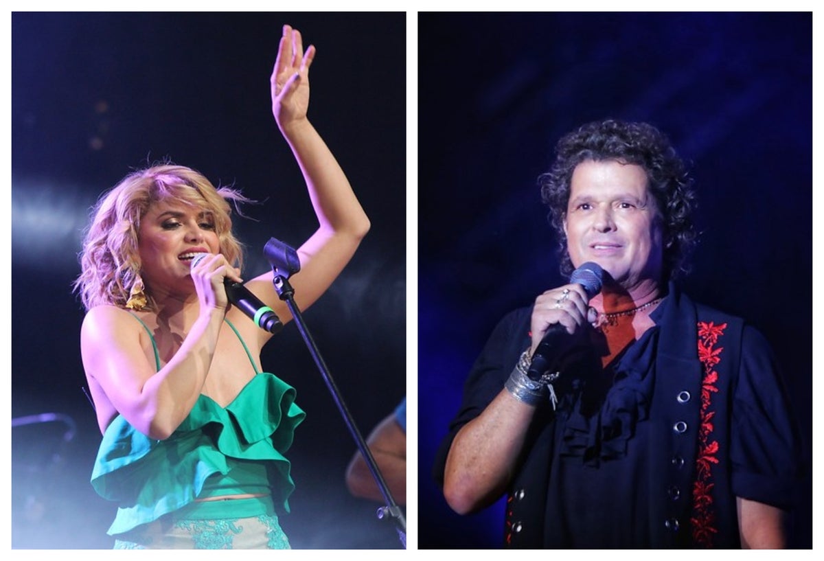 Adriana Lucía y Carlos Vives