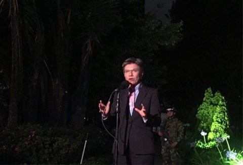 Claudia López en la Casa de Nariño
